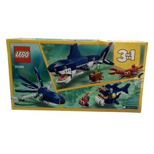 Lego Creator 3-In-1 Deep Sea Creatures Shark Crab Submarine 31088 New Sealed